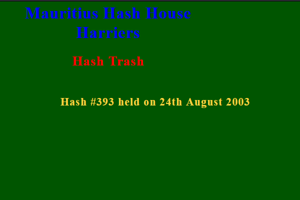 Hash Trash 393 Future Image Mauritius