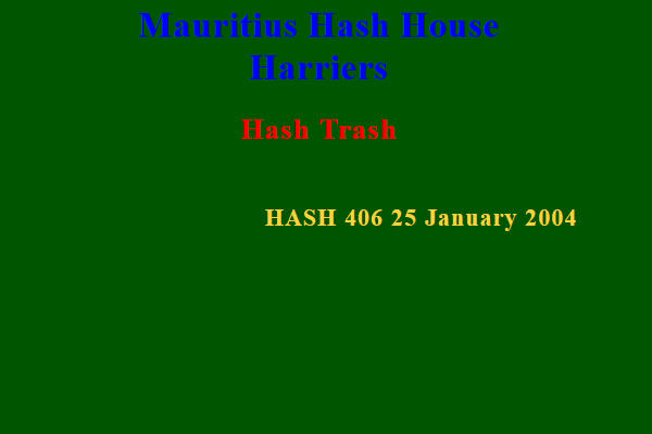 Hash Trash 406 Future Image Mauritius