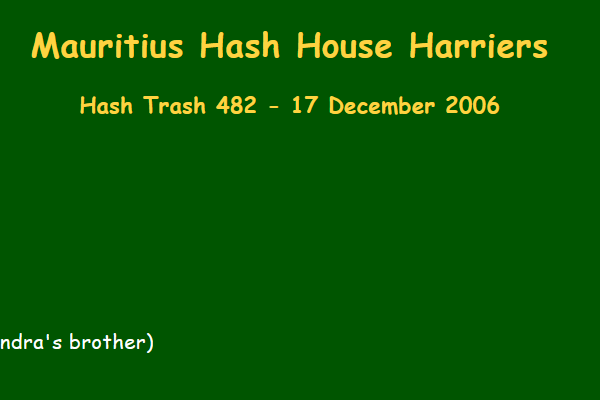 Hash Trash 482 Future Image Mauritius