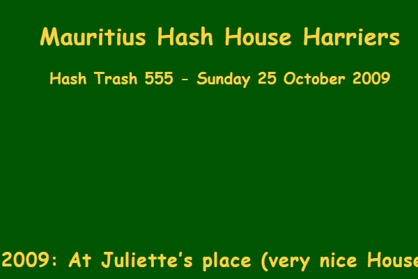 Hash Trash 555 Future Image Mauritius