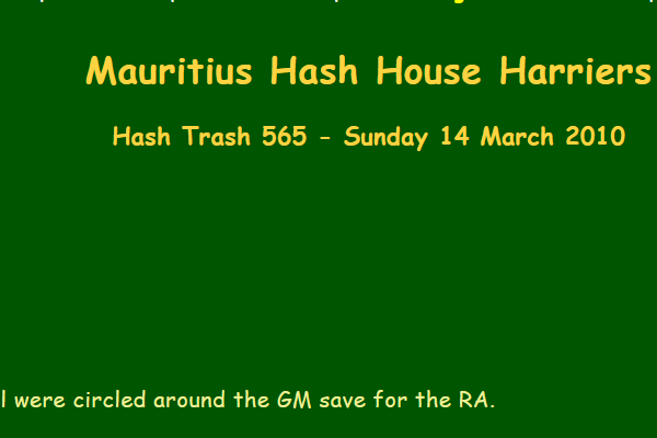 Hash Trash 565 Future Image Mauritius