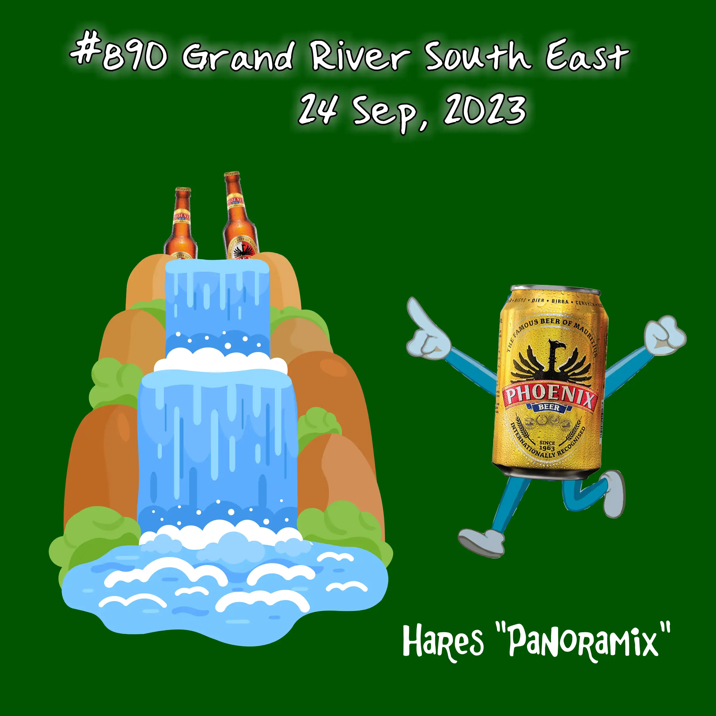 890 Grand River South East Hash Run Mauritius