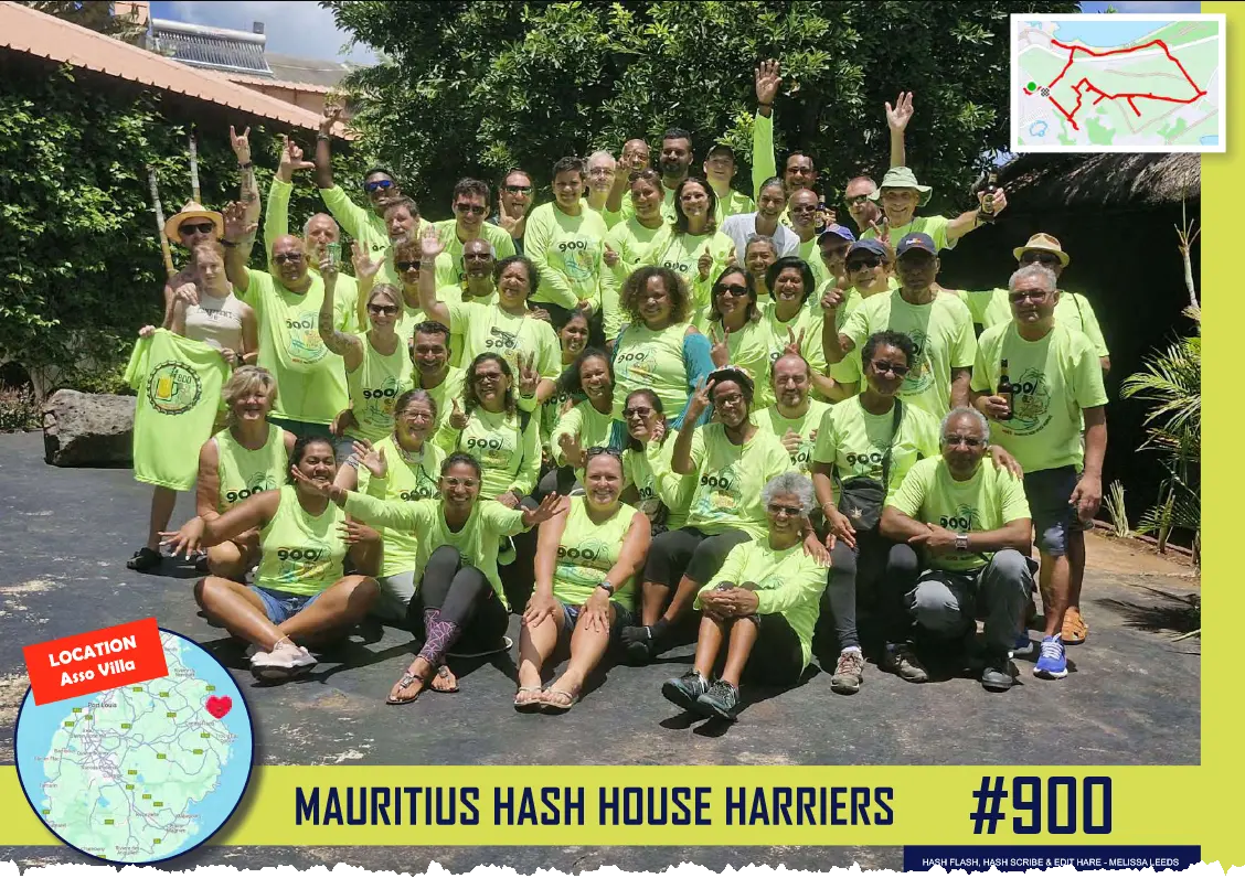 featured image for hash run 900 in mauritius