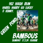 hash house harrier mauritius green pound run 902 bambous